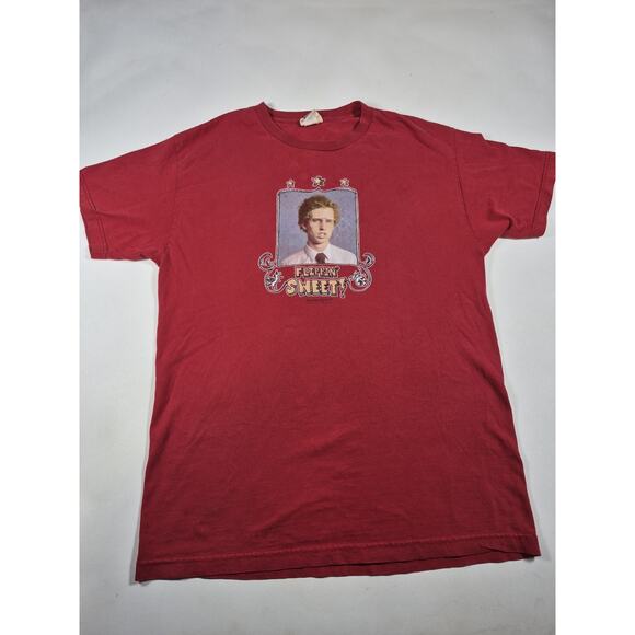 Vintage 2005 Y2K Napoleon Dynamite Red Flippin Sweet Shirt Large - Picture 1 of 5